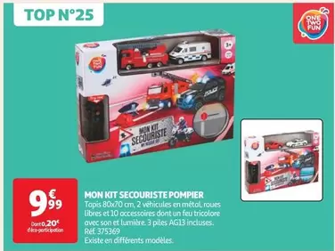 One Two Fun - Mon Kit Secouriste Pompier