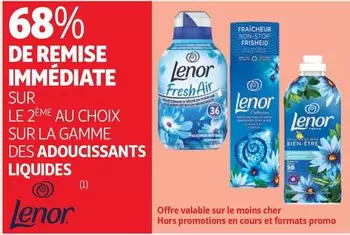 Lenor - Sur La Gamme Des Adoucissants Liquides