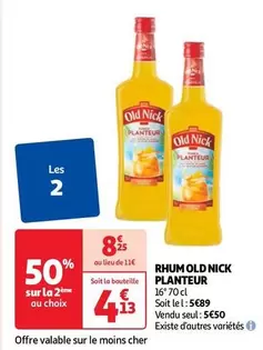 Old Nick - Rhum Planteur