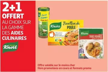 Knorr - Au Choix Sur La Gamme Des Aides Culinaires