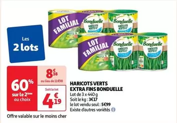 Bonduelle - Haricots Verts Extra Fins