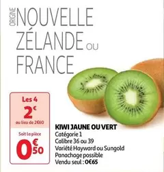 Kiwi Jaune Ou Vert