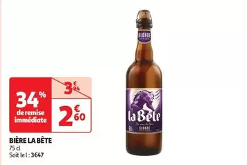 La Bête - Bière