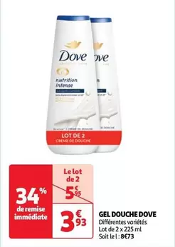 dove - gel douche