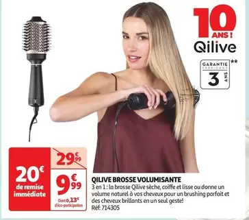 Qilive - Brosse Volumisante