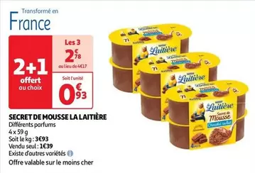 Nestlé - Secret De Mousse La Laitière