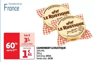 Le Rustique - Camembert