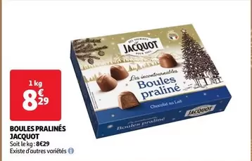 Jacquot - Boules Pralinés