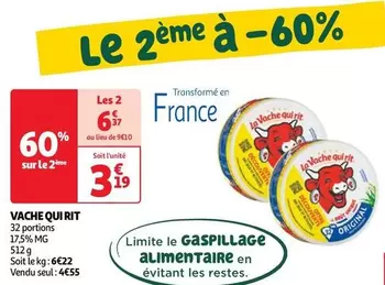 La Vache Qui Rit - 32 Portions 17,5% MG 512 G