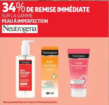 Neutrogena - Sur La Gamme Peau À Imperfection