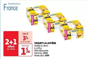 Nestlé - Yaourt La Laitiere