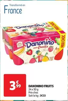 Danone - Danonino Fruits