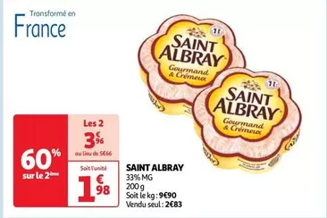 Saint Albray - 33% Mg 200g