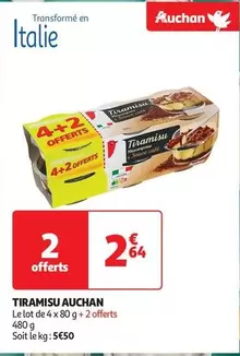 Auchan - Tiramisu