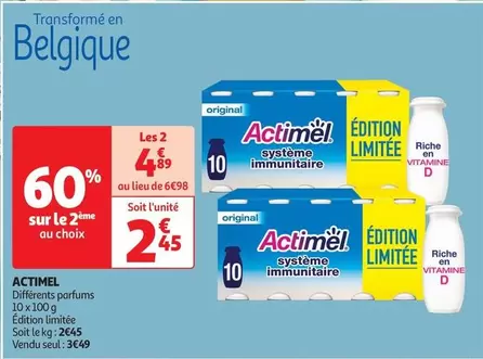 Actimel - Différents Parfums