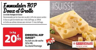 Emmental AOP Suisse