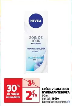 Nivea - Crème Visage Jour Hydratante