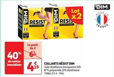 Dim - Collants Résist