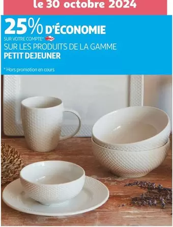 Sur Les Produits De La Gamme Petit Déjeuner