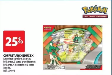 Pokemon - Coffret Archédue Ex