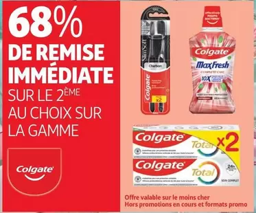 Colgate - Sur Le 2ème Au Choix Sur La Gamme