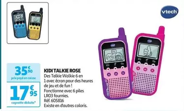 Vtech - Kidi Talkie Rose