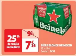 Heineken - Bière Blonde offre à 7,16€ sur Auchan Supermarché