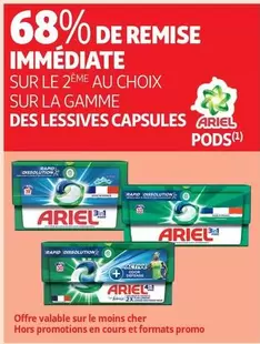 Ariel - Sur La Gamme Des Lessives Capsules