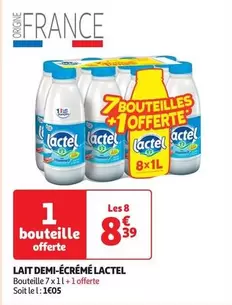 Lactel - Lait Demi-écrémé