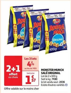 Vico - Monster Munch Salé Original