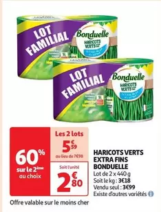 Bonduelle - Haricots Verts Extra Fins