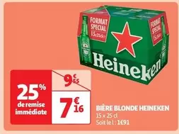 Heineken - Bière Blonde offre à 7,16€ sur Auchan Supermarché