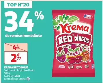 Krema - Red'Dingue offre à 2,77€ sur Auchan Supermarché