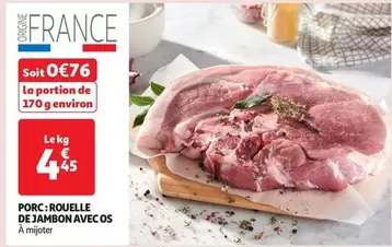 Porc: Rouelle De Jambon Avec Os