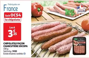 Socopa - Chipolatas Façon Charcutière