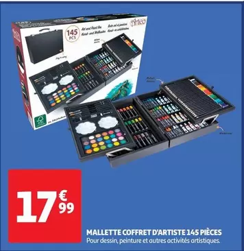 Mallette Coffret D'artiste 145 Pièces