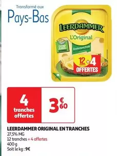 Leerdammer - Original En Tranches