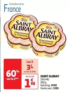 Saint Albray - 33% Mg 200g