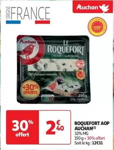 Auchan - Roquefort AOP