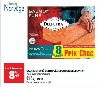 Delpeyrat - Saumon Fumé De Norvège Maison