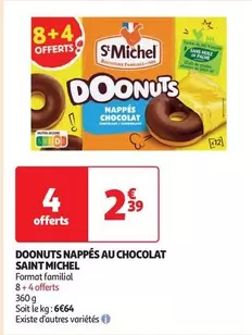 St Michel - Doonuts Nappés Au Chocolat