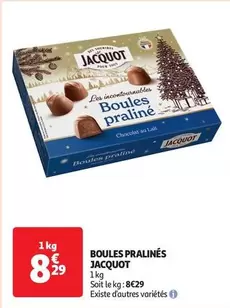 Jacquot - Boules Pralinés