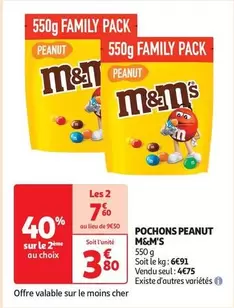 M&M'S - Pochons Peanut