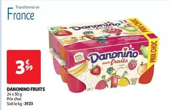 Danone - Danonino Fruits