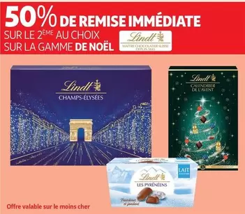 Lindt - Sur La Gamme De Noël