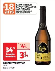 Leffe - Bière Prestige