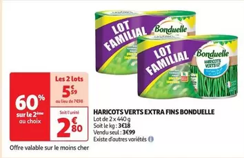 Bonduelle - Haricots Verts Extra Fins