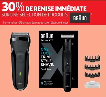 Braun - Sur Une Sélection De Produits