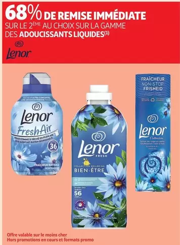 Lenor - Sur La Gamme Des Adoucissants Liquides