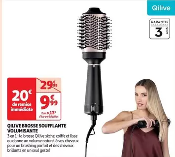 Qilive - Brosse Soufflante Volumisante